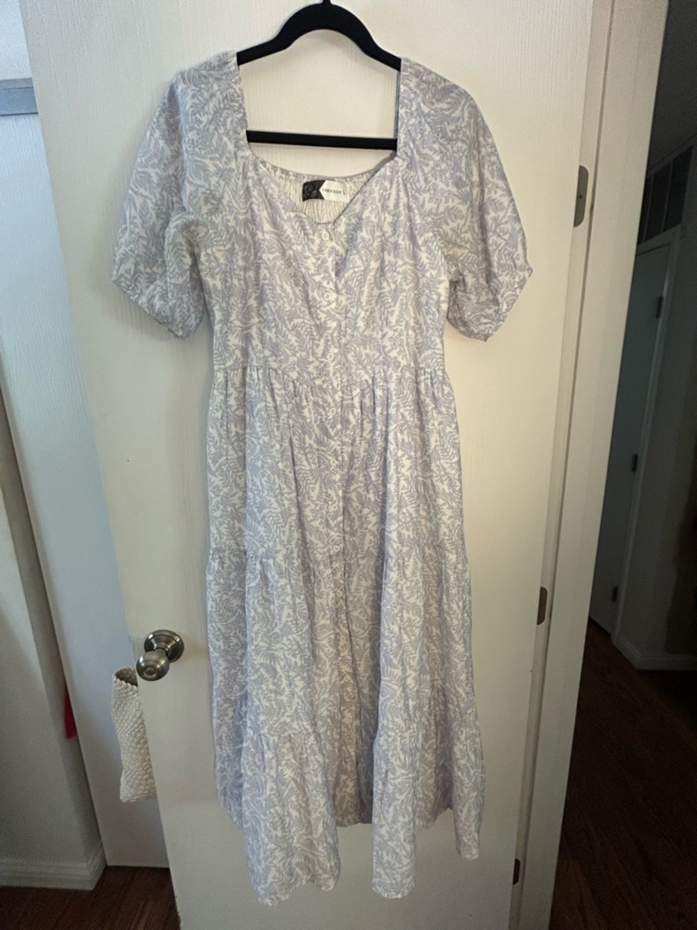 Piper and Scoot | Light Purple Floral Dress